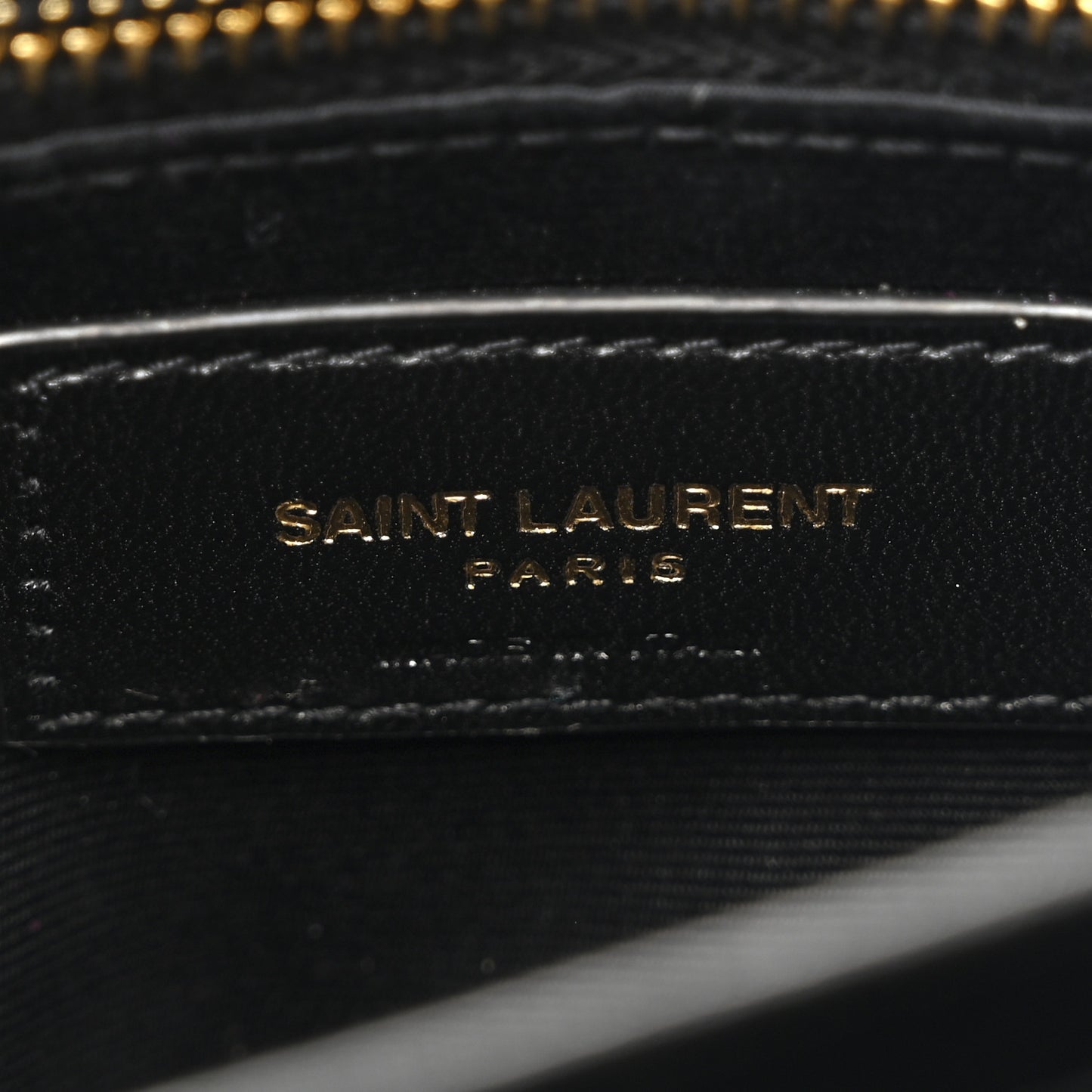 Calfskin Y Quilted Monogram Toy Loulou Crossbody Bag Black