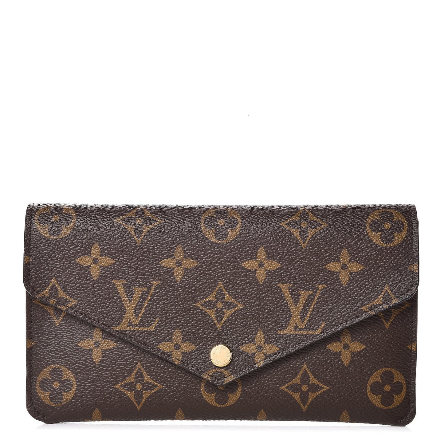 Monogram Jeanne Wallet Rose Ballerine
