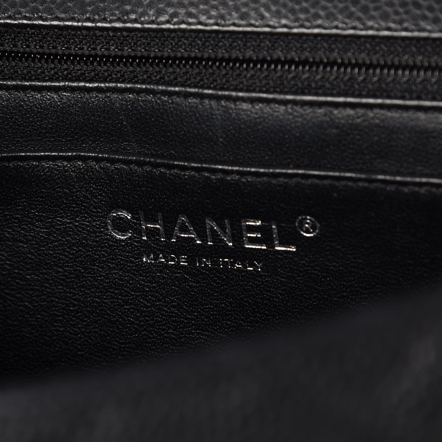 Caviar Quilted Maxi Single Flap Black