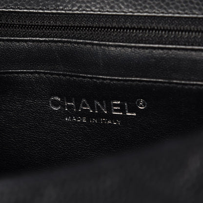Chanel Caviar Quilted Maxi Single Flap Black 7 of 9