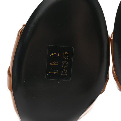 Hermes Calfskin Gigi 50 Sandals 37.5 Naturel 10 of 18