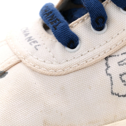 Chanel x Pharrell Williams Canvas Mens Sneakers 43 White 14 of 14