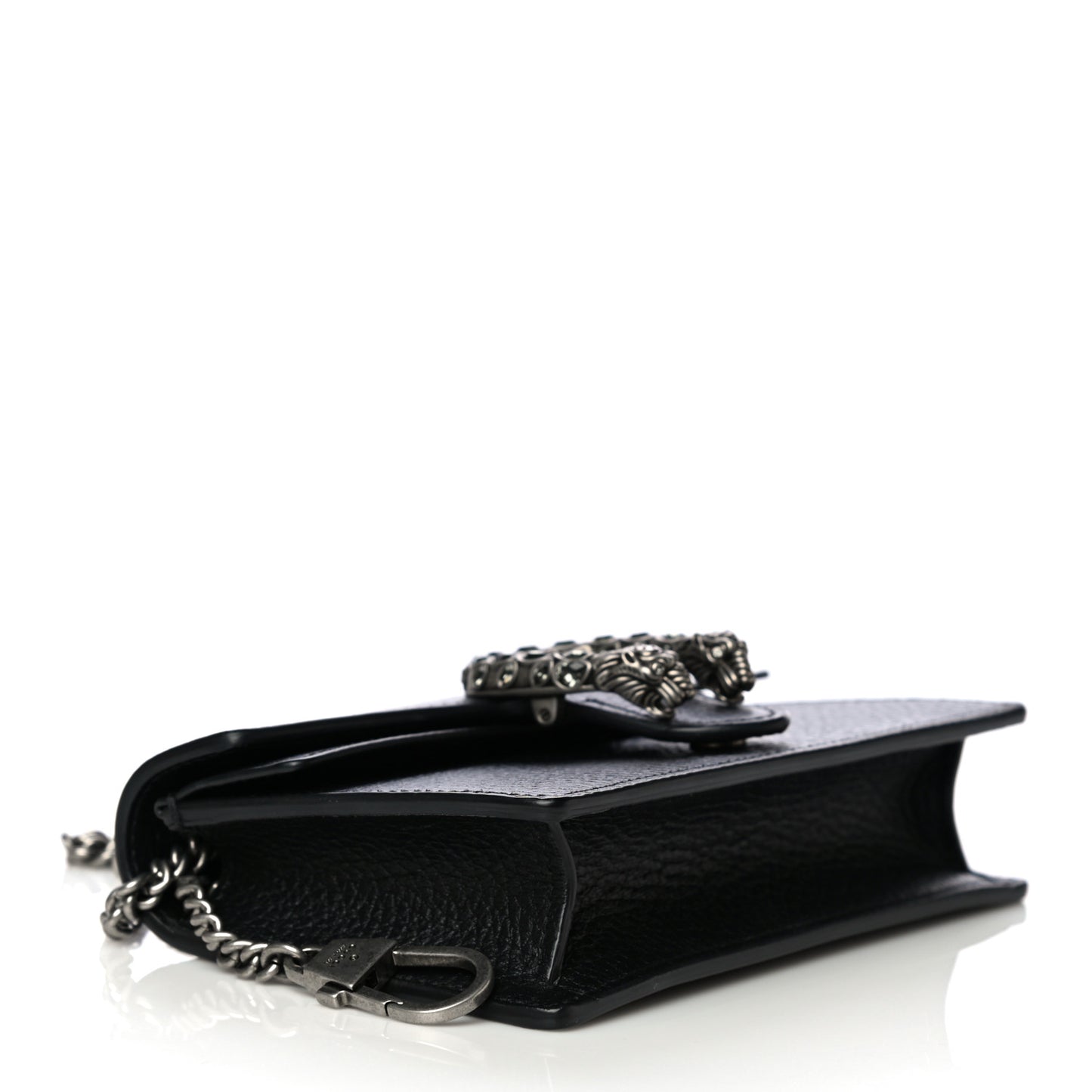 Calfskin Super Mini Dionysus Shoulder Bag Black
