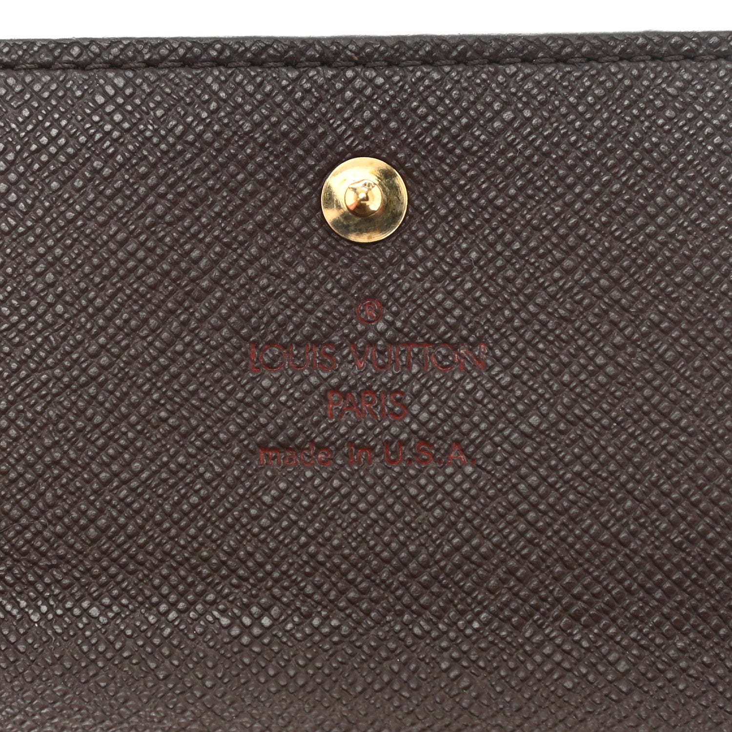 Louis Vuitton Damier Ebene Elise Wallet 7 of 10