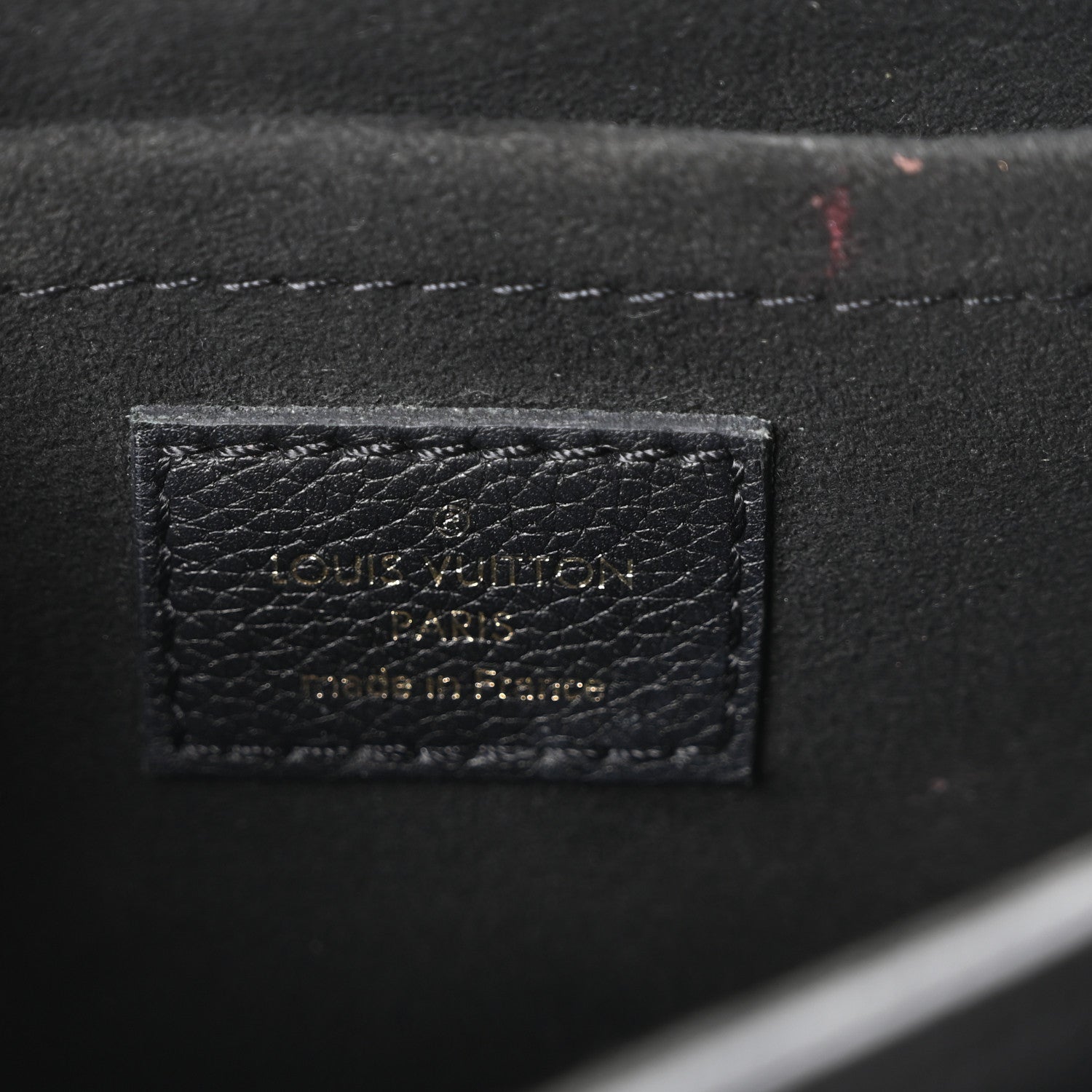 Louis Vuitton Grained Calfskin Lockme Tender Black 6 of 9