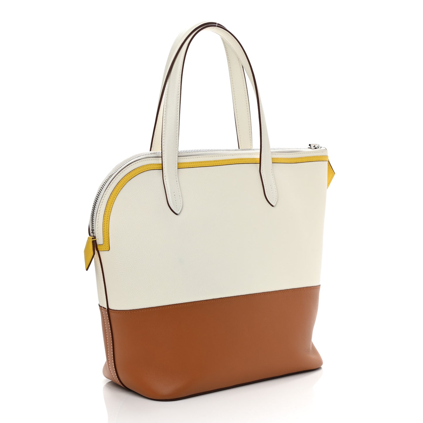 Evercolor Swift Transat Sailor Bag Gold White Jaune De Naples