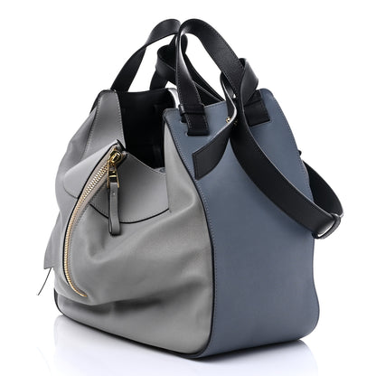 Loewe Calfskin Large Hammock Shoulder Bag Grey 2 of 15