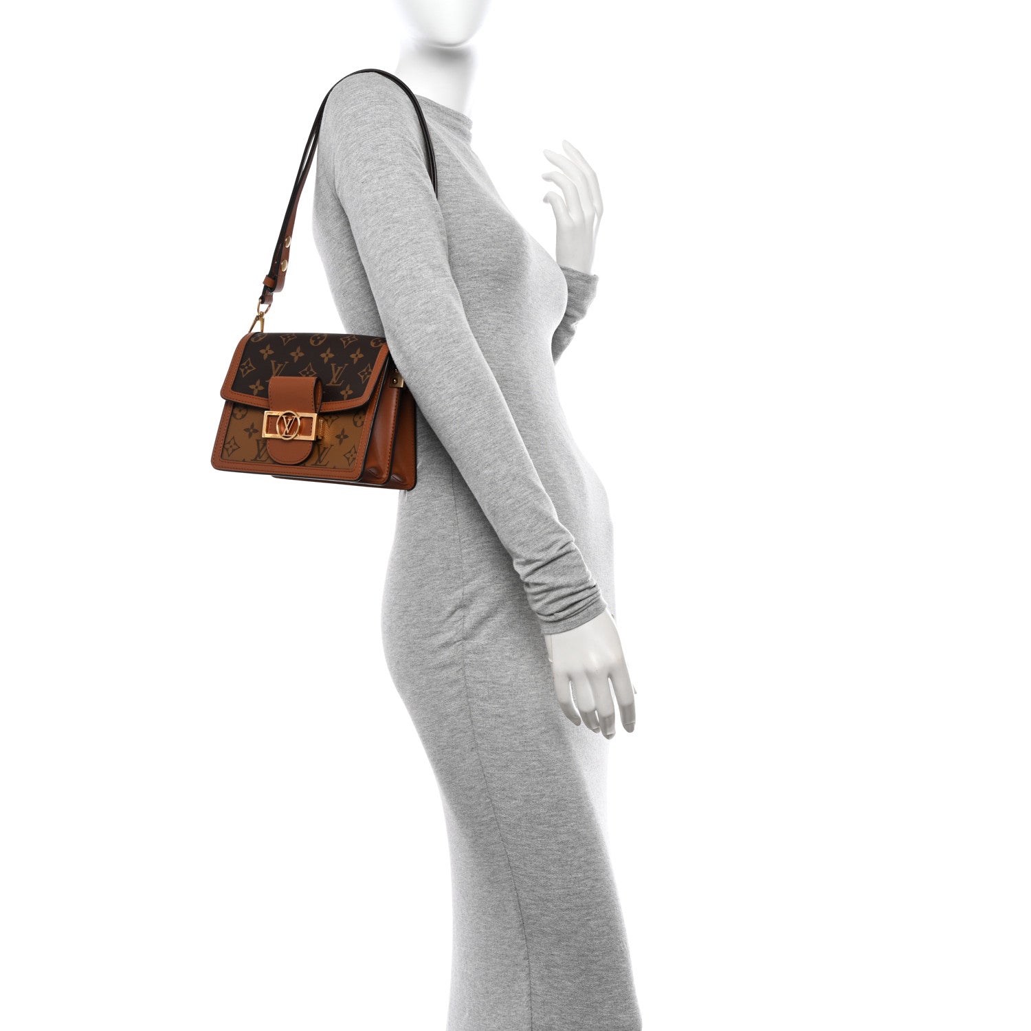 Louis Vuitton Reverse Monogram Dauphine Mini 2 of 10