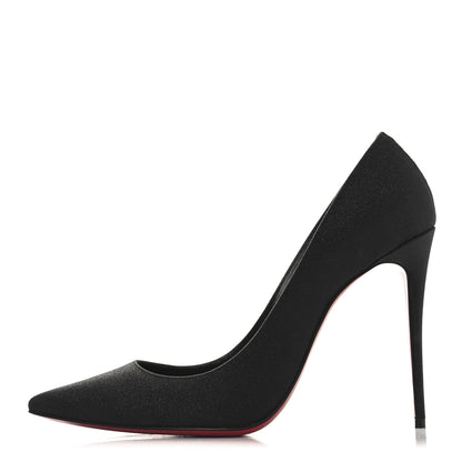 Christian Louboutin Glitter So Kate 120 Pumps 39 Black 1 of 8