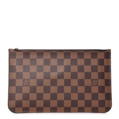 Louis Vuitton Damier Ebene Neverfull MM GM Pochette 1 of 9