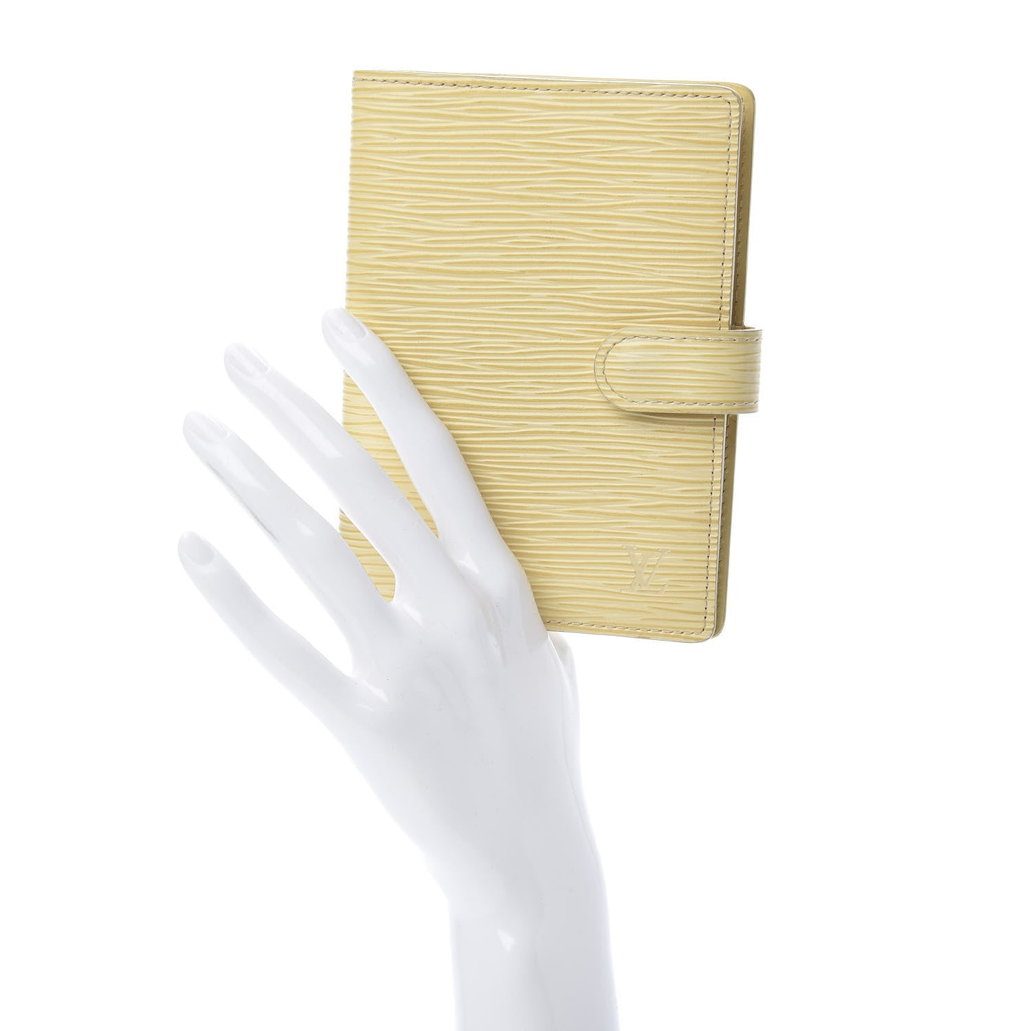 Louis Vuitton Epi Small Ring Agenda Cover Vanilla 2 of 11