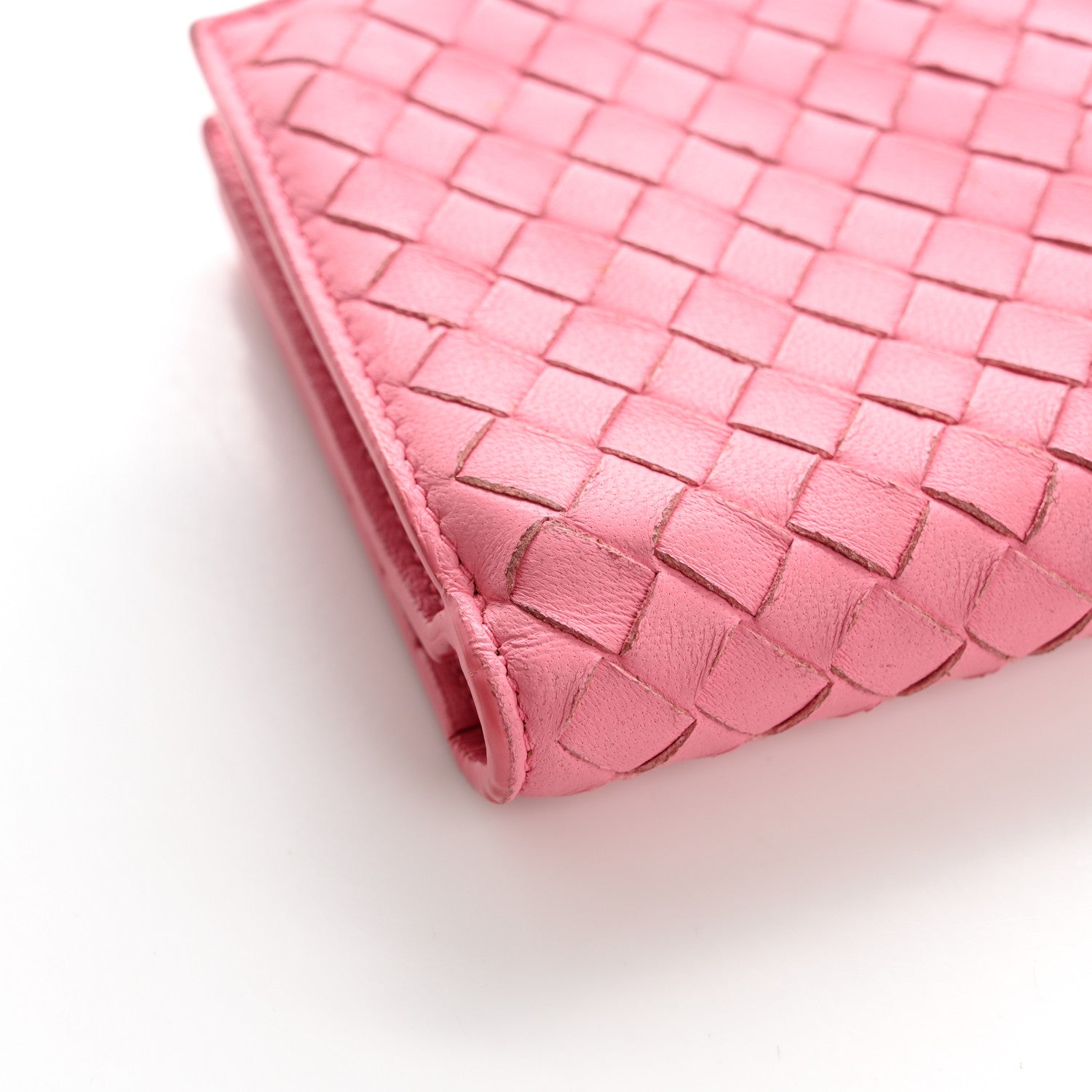 Bottega Veneta Nappa Intrecciato French Flap Wallet Watteau 12 of 12