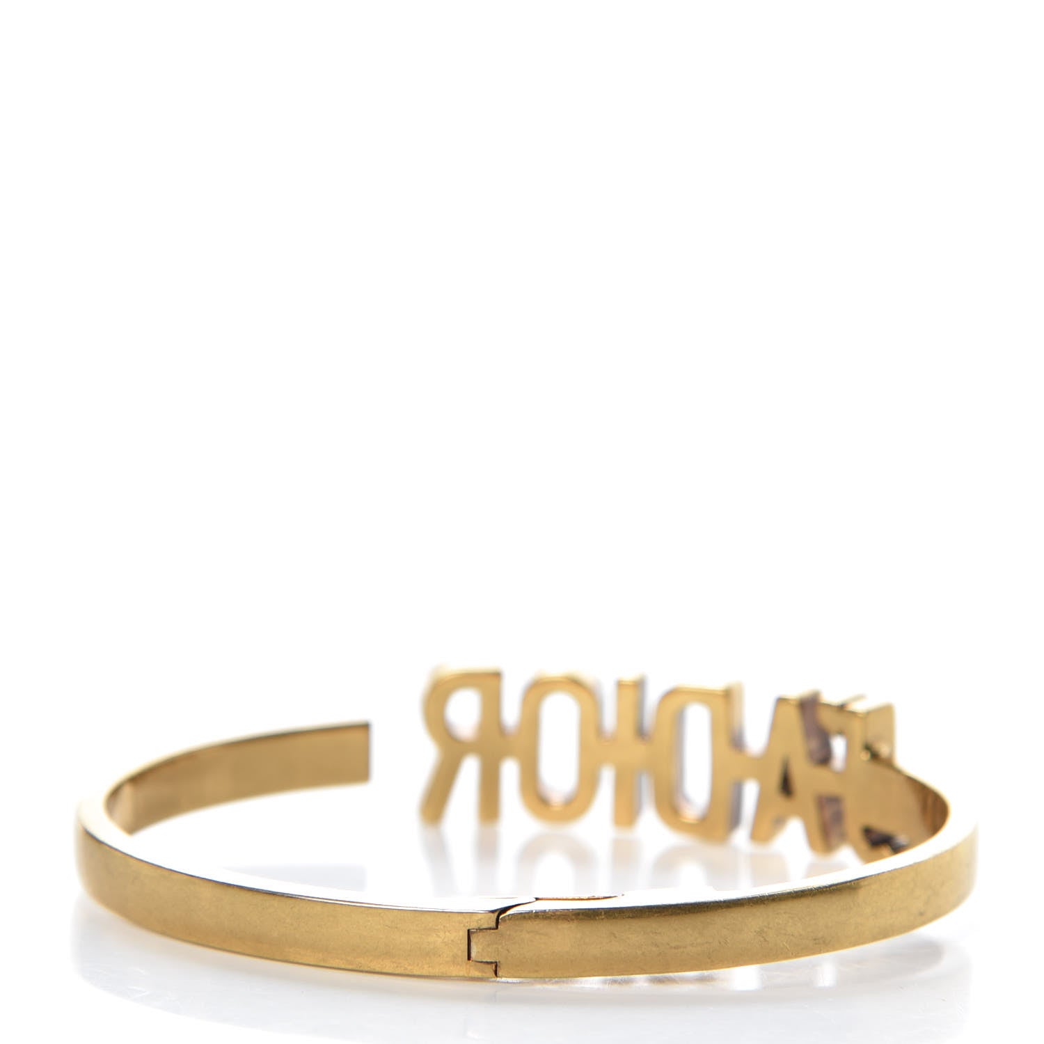Christian Dior Metal J'Adior Bracelet Cuff Gold 3 of 6