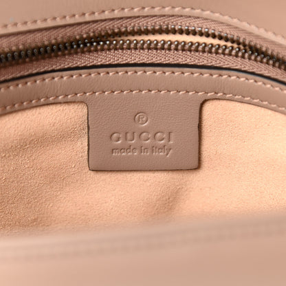 Gucci Calfskin Matelasse Small GG Marmont Shoulder Bag Porcelain Rose 6 of 11