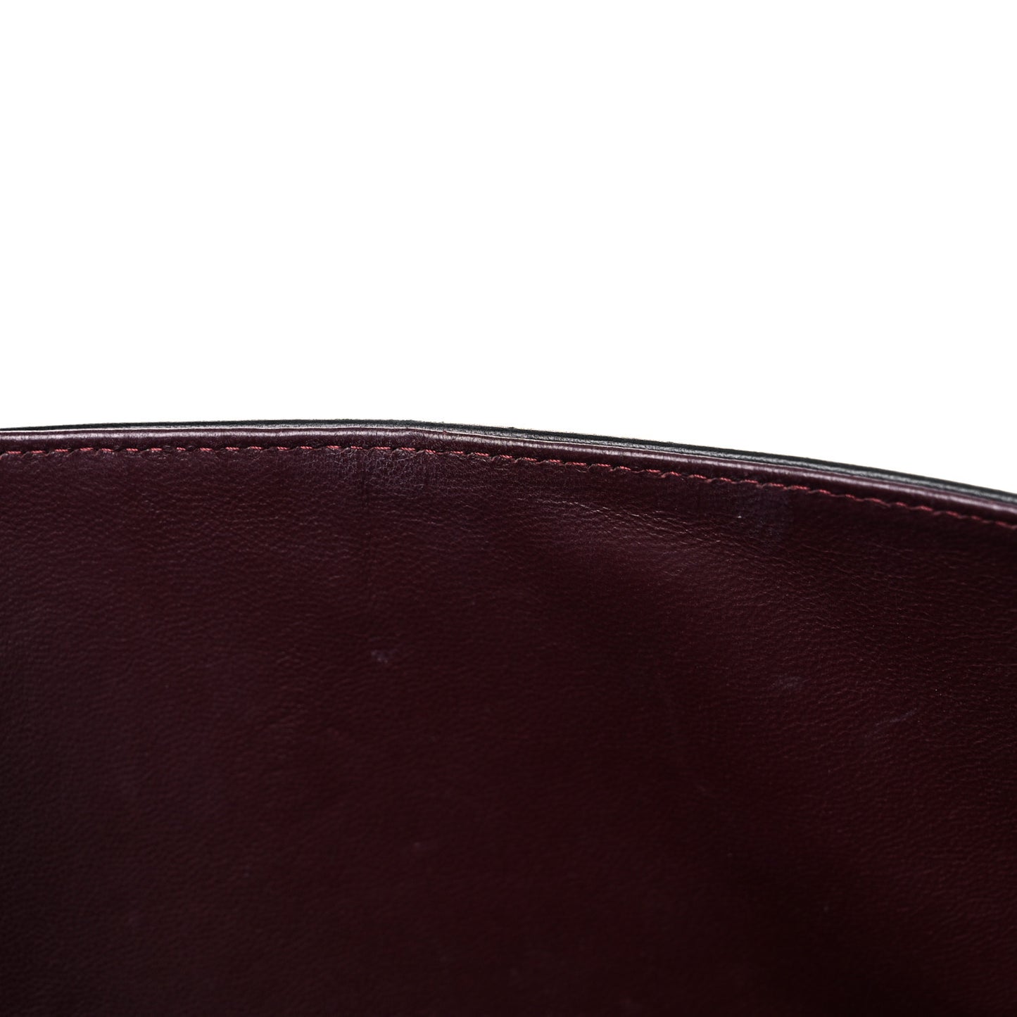 Lambskin Quilted Jumbo Double Flap Black