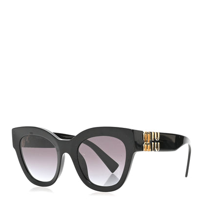 Miu Miu Acetate Sunglasses SMU01Y Black 1 of 8
