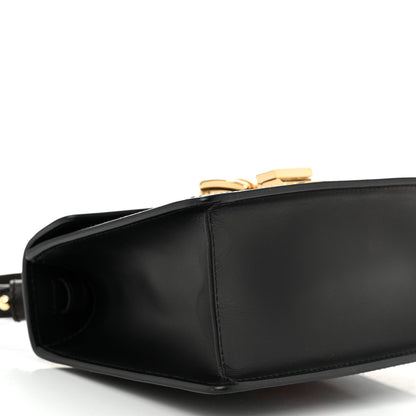 Gucci Calfskin Mini Sylvie Top Handle Bag Black 9 of 10