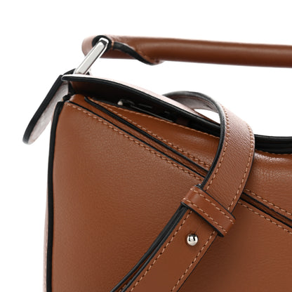Loewe Calfskin Small Puzzle Bag Tan 8 of 10