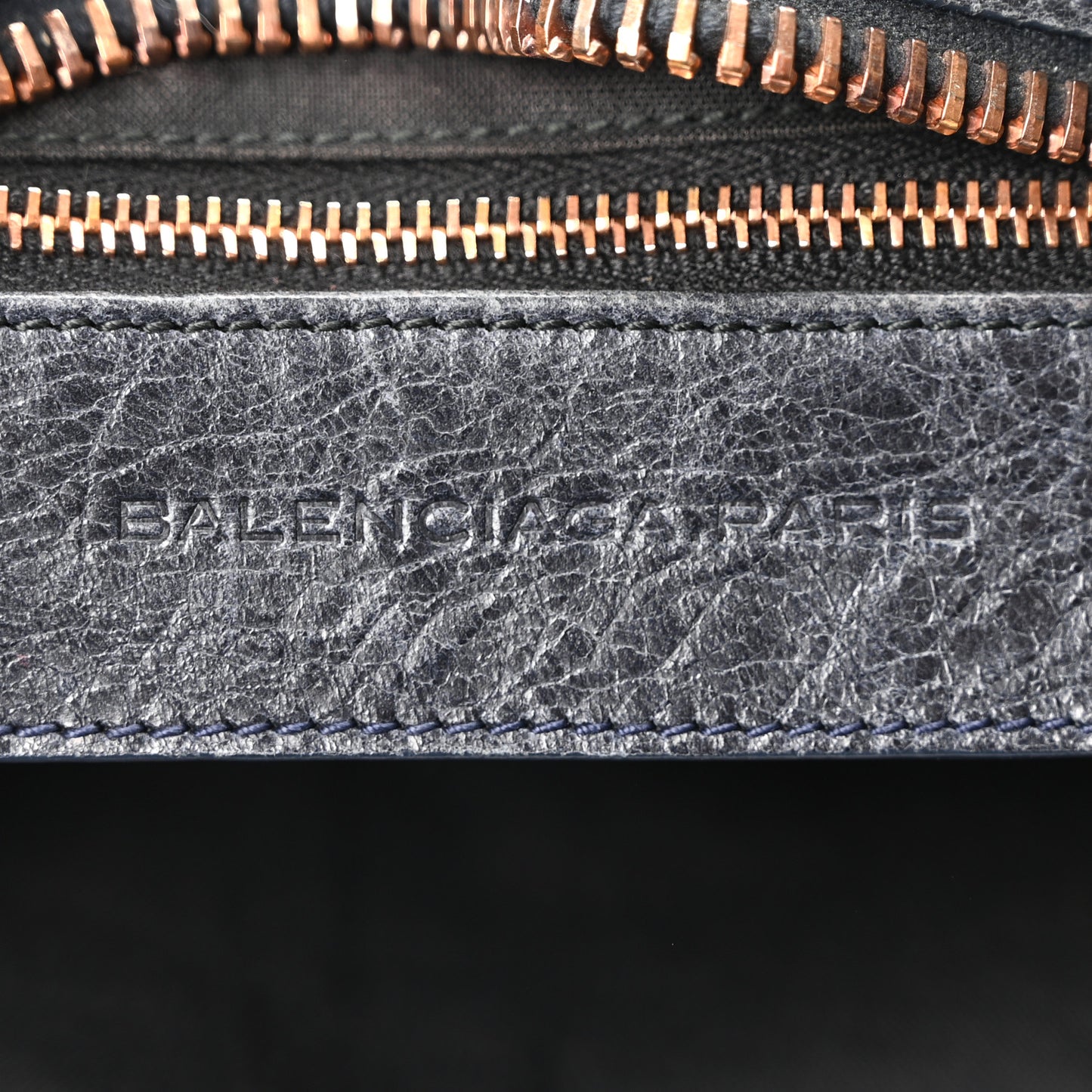 Agneau Giant 21 Rose Gold Hardware City Dark Night
