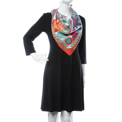 Hermes Silk Les Trophees Scarf 90 2 of 4