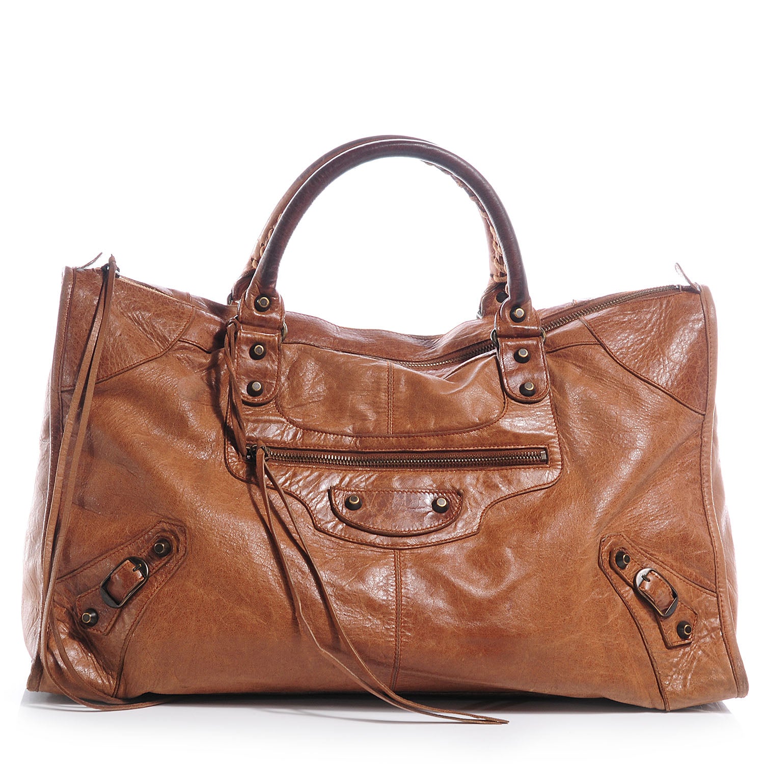 Balenciaga Chevre Work Camel 1 of 9