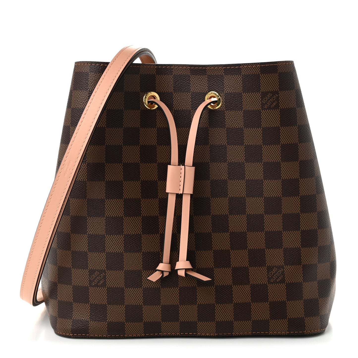 Damier Ebene Neonoe MM Venus Pink