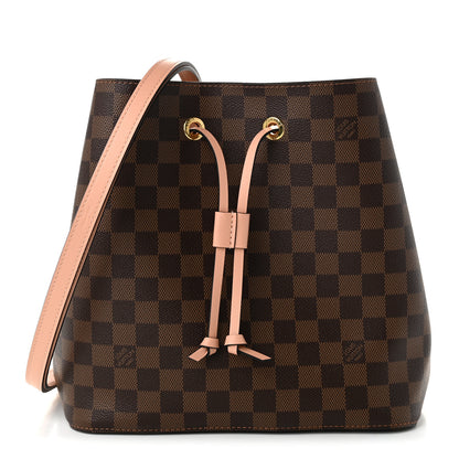 Louis Vuitton Damier Ebene Neonoe MM Venus Pink 1 of 9