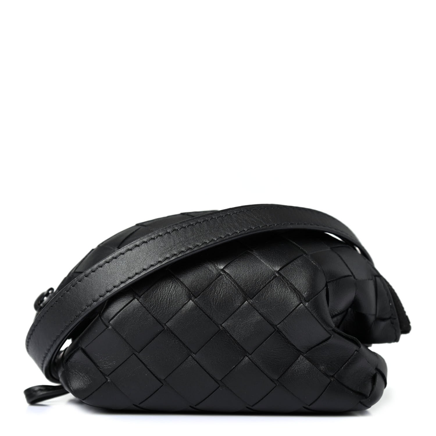 Bottega Veneta Nappa Intrecciato Mens Multi-Functional Case Black 1 of 4