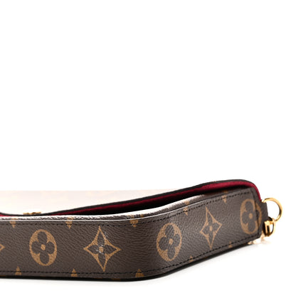 Louis Vuitton Monogram Pochette Felicie Chain Wallet Fuchsia 9 of 9