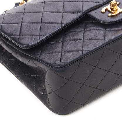 Chanel Lambskin Quilted Medium Double Flap Black 6 of 11