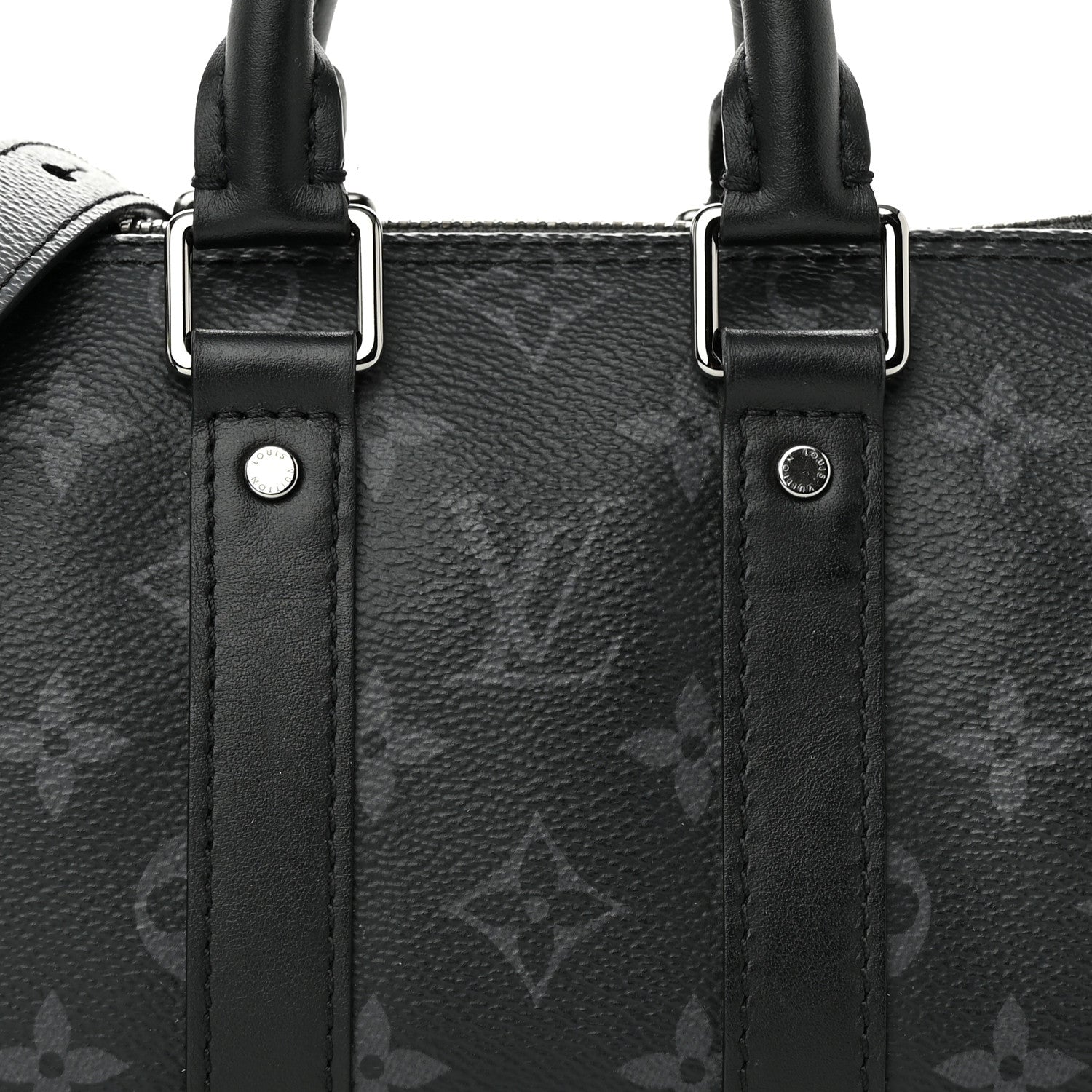 Louis Vuitton Reverse Monogram Eclipse Keepall XS Black 7 of 9