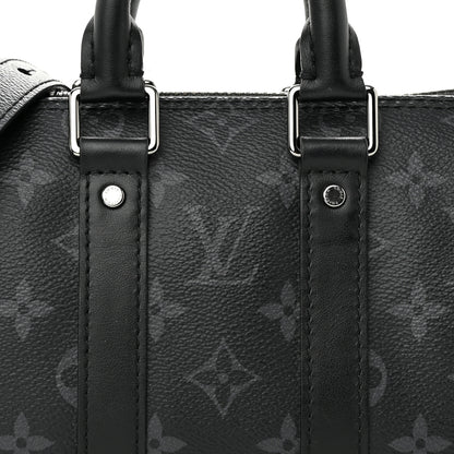 Louis Vuitton Reverse Monogram Eclipse Keepall XS Black 7 of 9