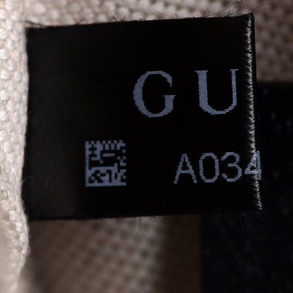 Gucci Monogram Multicolor Textured Calfskin Retro Interlocking G Round Shoulder Bag Red Blue 10 of 13