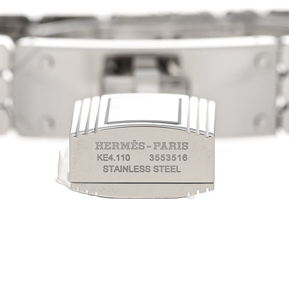 Hermes Stainless Steel 16mm Kelly Quartz Watch 4 of 5