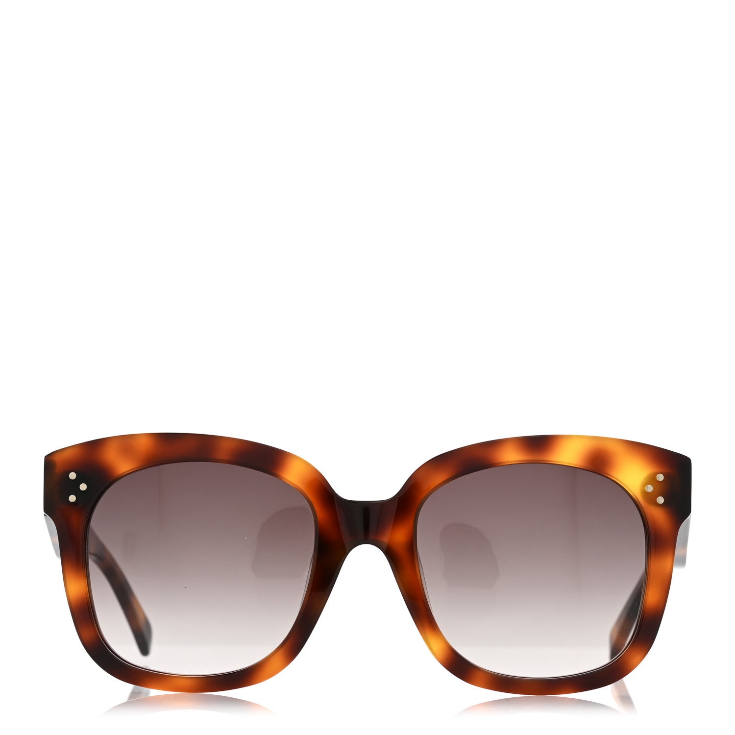 Celine Acetate Sunglasses CL40181F Dark Havana 2 of 7