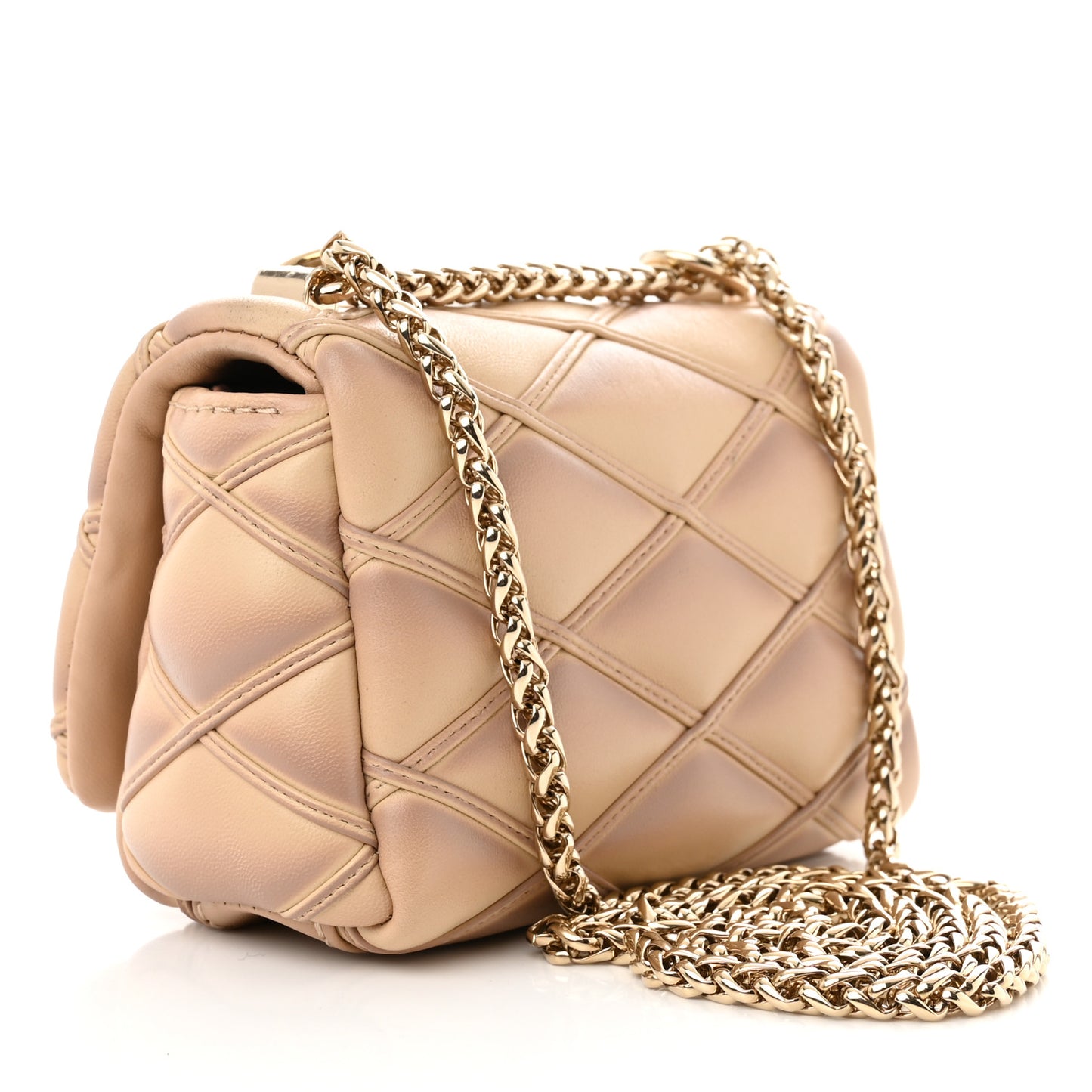 Lambskin Malletage Pico GO-14 Beige Pink