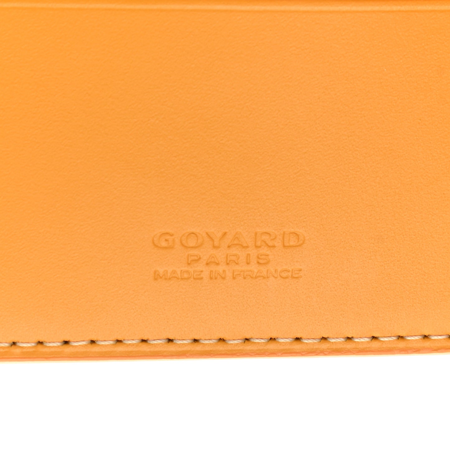 Goyardine Bi-Fold Victoire PM Wallet Yellow