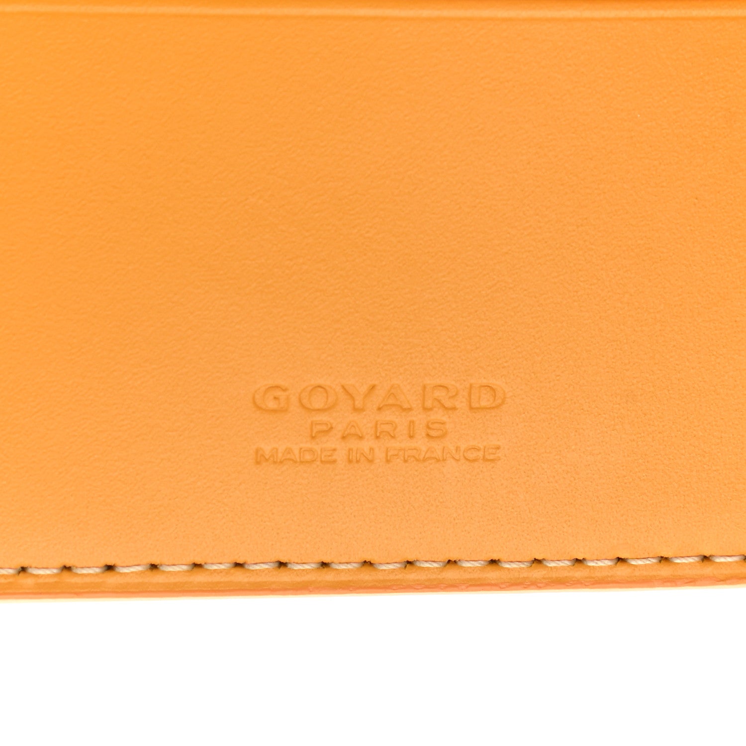 Goyard Goyardine Bi-Fold Victoire PM Wallet Yellow 6 of 7