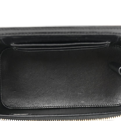 Chanel Lambskin Quilted Small Top Handle Vanity Case With Chain Black 5 of 11