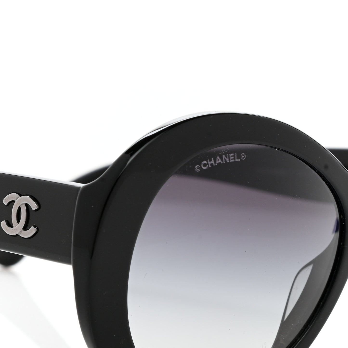Oval CC Sunglasses 5372-A Black
