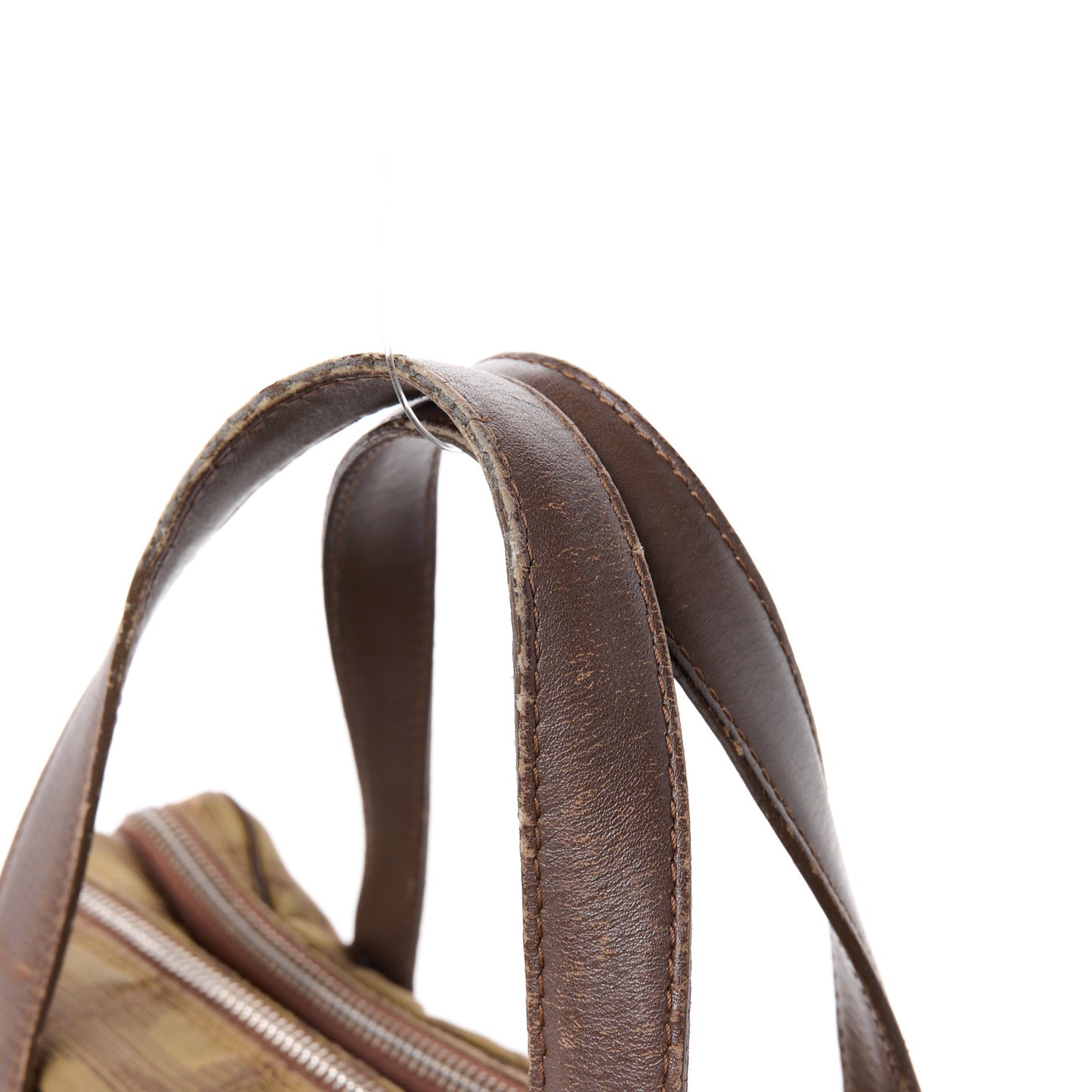 Nylon Mini Travel Tote Brown
