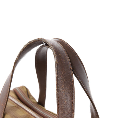 Chanel Nylon Mini Travel Tote Brown 17 of 18