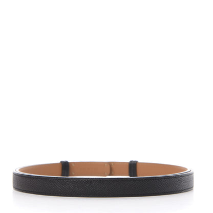 Hermes Epsom Kelly Belt Black 2 of 5