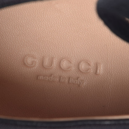Gucci Calfskin Crystal Rainbow Womens Falacer Sneakers 39.5 Black 8 of 9
