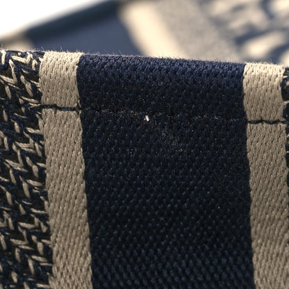 Christian Dior Oblique Mini Book Tote Blue Multicolor 11 of 11