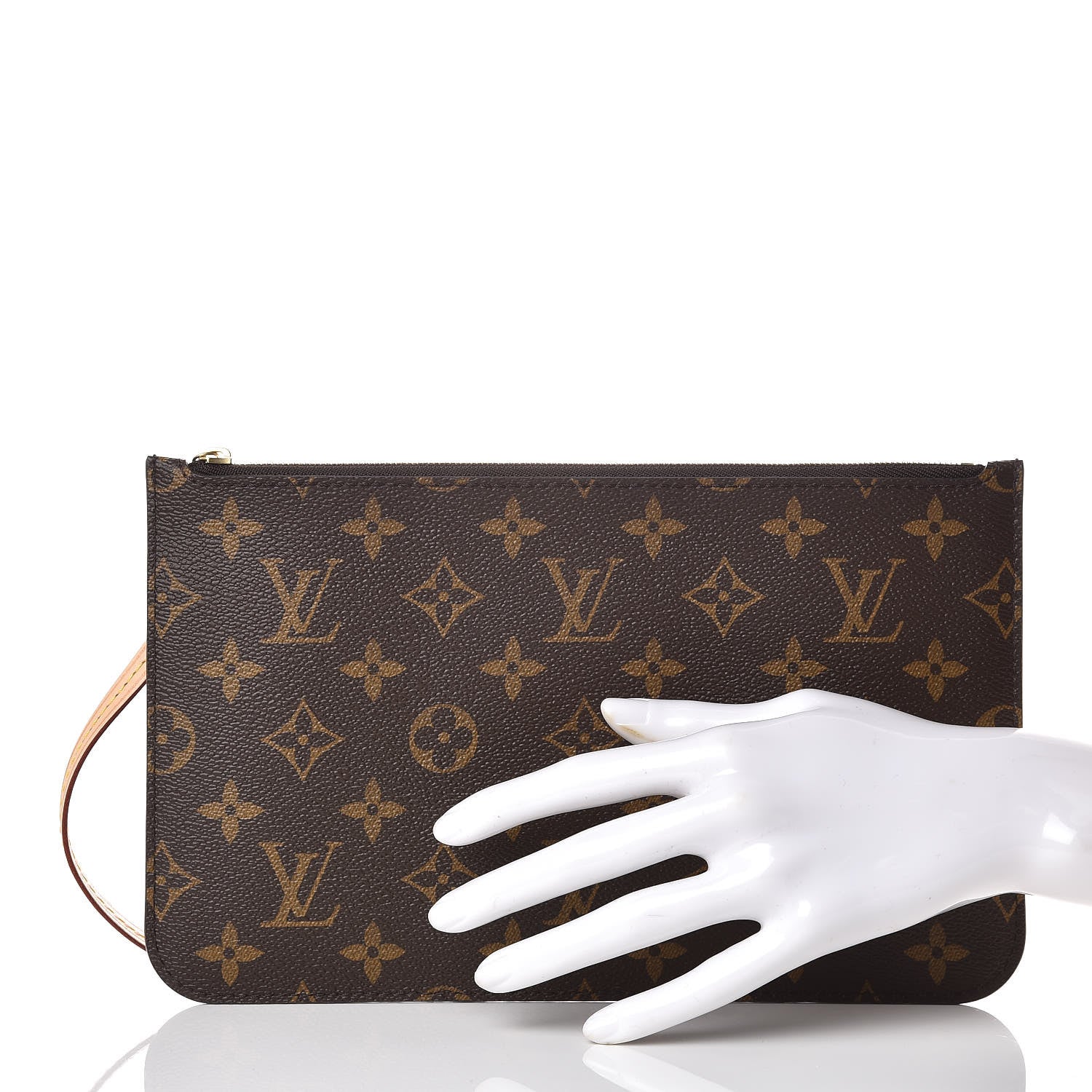 Louis Vuitton Monogram Neverfull MM GM Pochette 2 of 7