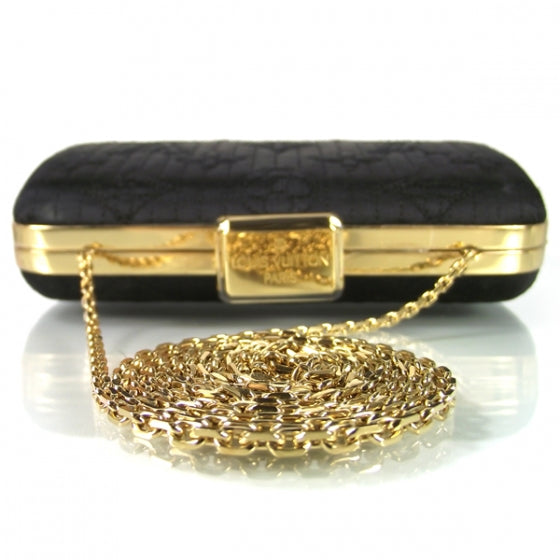 Monogram Motard Minaudiere Clutch Black LTD ED