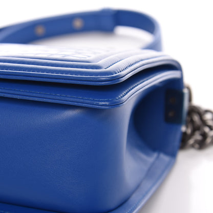 Chanel Alligator Medium Boy Flap Blue 12 of 15