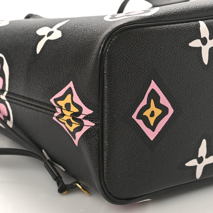 Louis Vuitton Monogram Giant Wild at Heart Neverfull MM Black 8 of 9