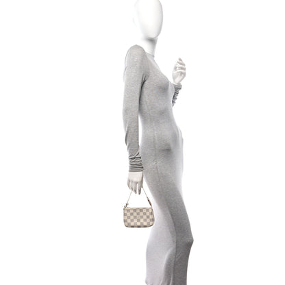 Louis Vuitton Damier Azur Mini Pochette Accessories 2 of 10